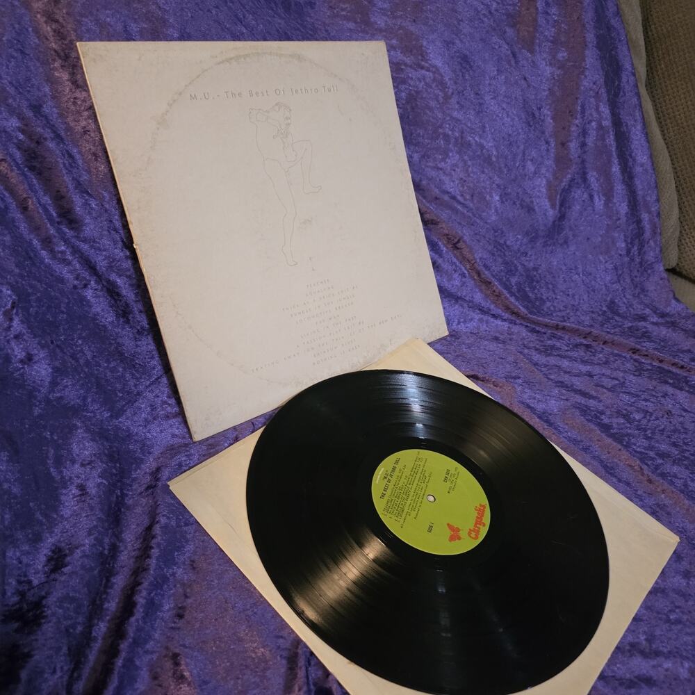 Jethro Tull The Best Of M.U. Vintage Vinyl LP Chrysalis Progressive Classic Rock